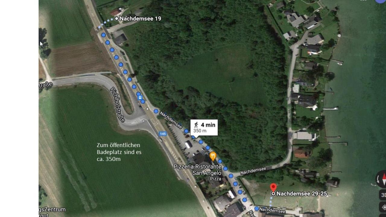 Ferienhaeuschen Am Traunsee Mit Tretboot Zur Freien Nutzung Am Badeplatz Altmuenster Exterior photo